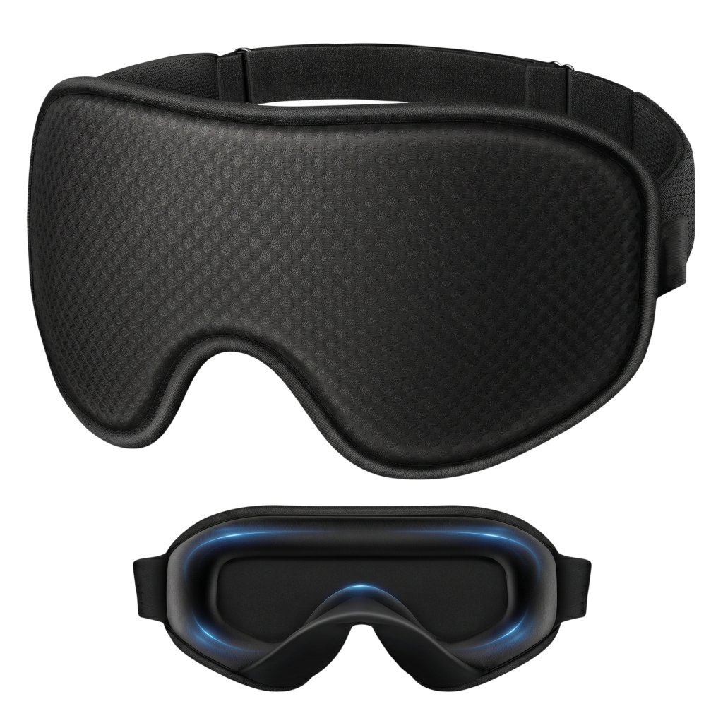 Antifaz para Dormir Hombre 3D negro